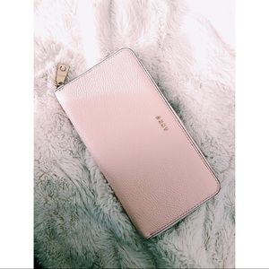 DKNY large zip wallet